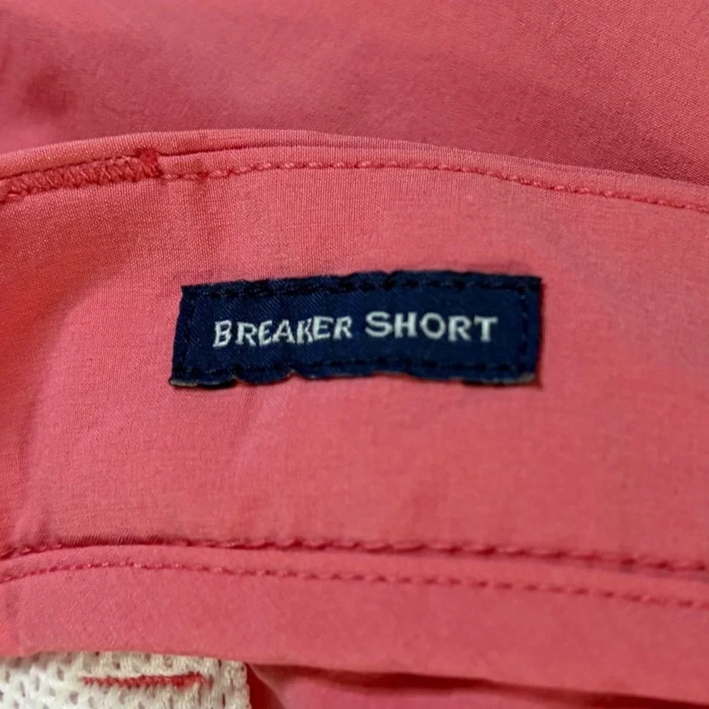 Vineyard Vines Breaker Shorts Men 36 Pink Coral Golf Preppy Stretch 9 Inseam NEW
